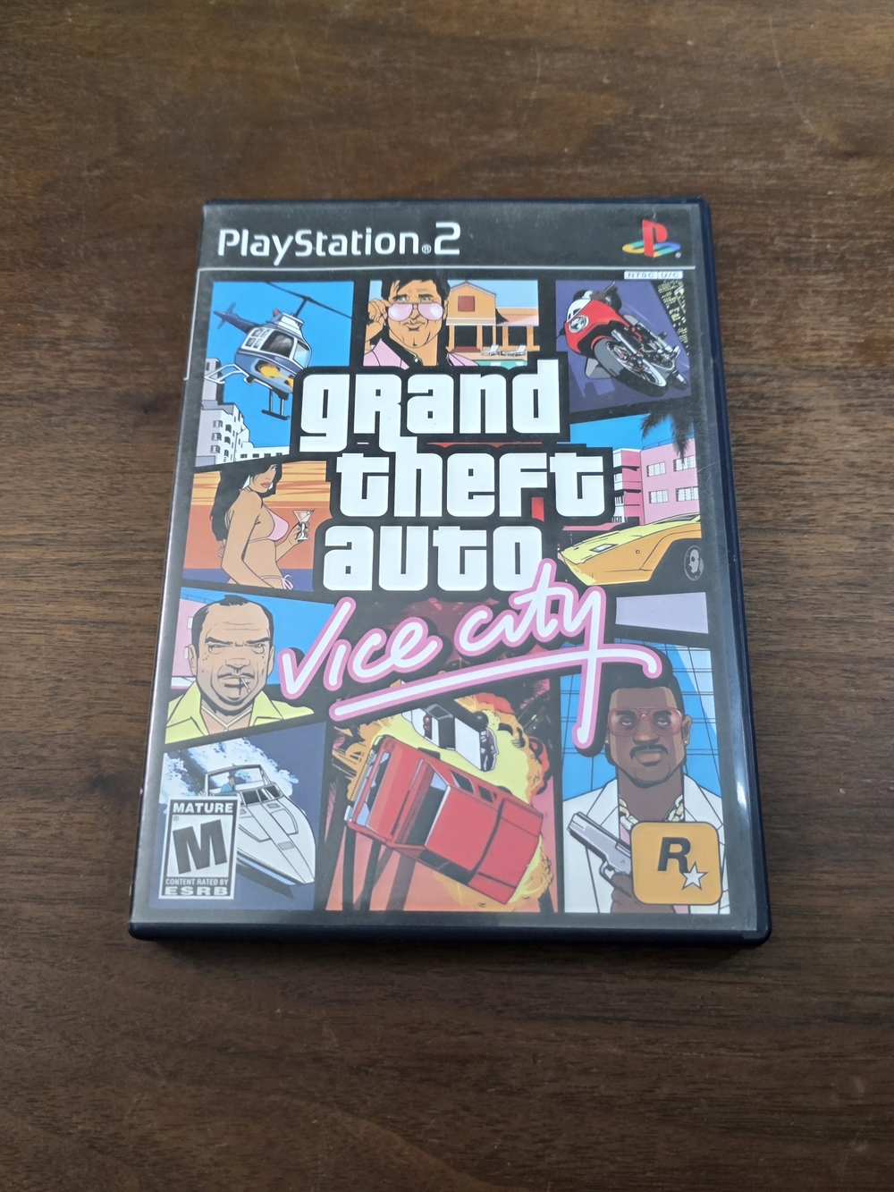 Sony PS2 Grand Theft Auto: Vice City — Game Cib + Poster